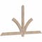 Ekena Millwork Redmond Smooth Timber Gable Bracket, Douglas Fir, 72"W x 36"H x 1 1/2"D x 3 1/2"F, 12/12 Pitch GBW072X36X0204RED00SDF - alternate 2